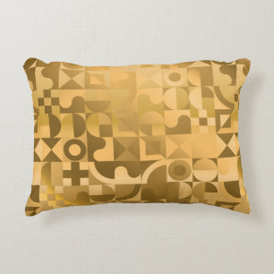 Coussins Décoratifs Luxe doré géométrique sans couture motif