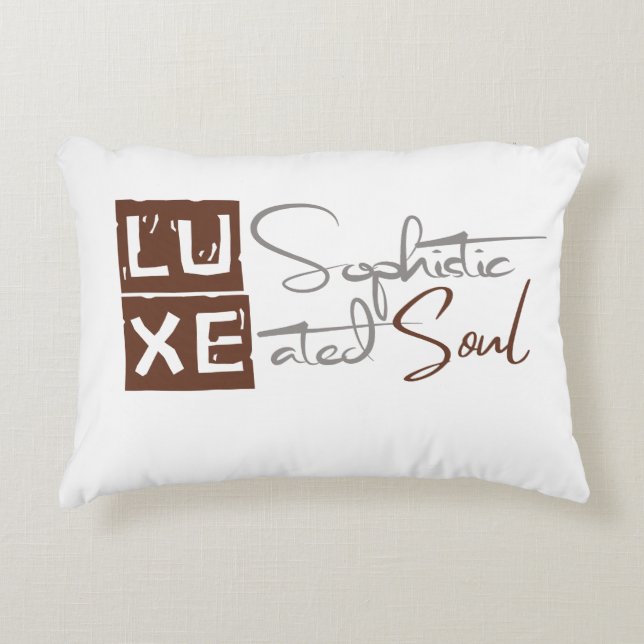 Coussins Décoratifs LUXE Sophisticated Soul (Devant)
