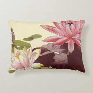 Coussins Décoratifs Lys d'eau vintages