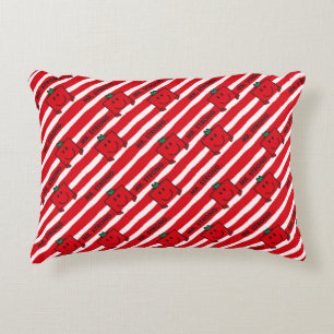 Coussins Décoratifs M. Strong Motif Rayures Rouges