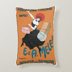 Coussins Décoratifs Magasins Italiens Art Nouveau vintage par Capiello