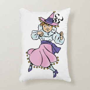 Coussins Décoratifs Magicien vintage d'Oz, jolie fille munchkin dansan