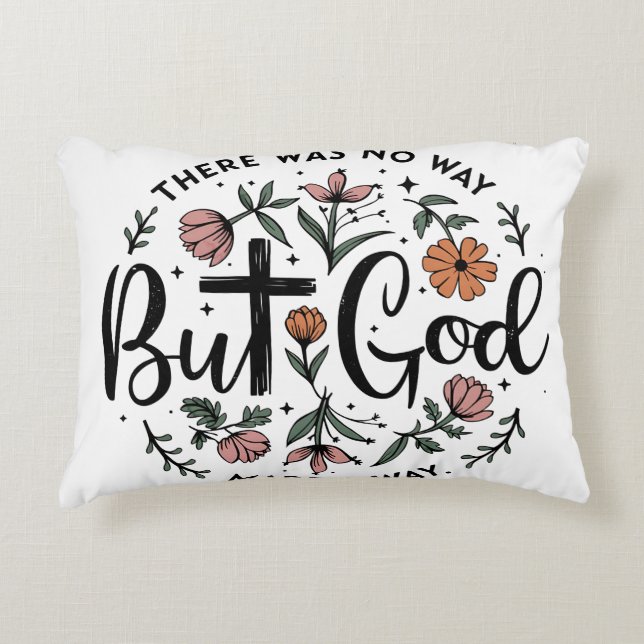 Coussins Décoratifs Mais Dieu L'A Fait (Devant)