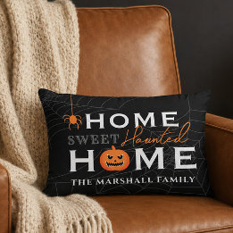 Coussins Décoratifs Maison Hantée Sucrée Maison Personnalisée Hallowee