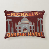 Man Cave Garage Mahal Funny | Personnalisé | Rouge