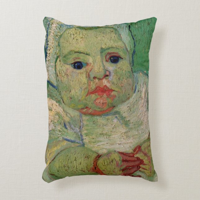 Coussins Décoratifs Marcelle Roulin bébé par Vincent van Gogh (Devant(Vertical))