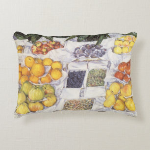 Coussins Décoratifs Marché aux fruits par Gustave Caillebotte, Art anc