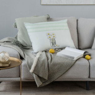 Coussins Décoratifs Mason Jar Of Daisies 