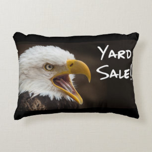 Coussins Décoratifs Memes drôles d'aigle avec Eagle hurlant la vente
