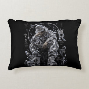 Coussins Décoratifs Mentalité de roi Diamant Streetwear Esthétique