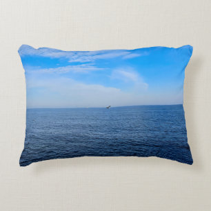 Coussins Décoratifs Mer Noire calme Roumanie – Impression de ciel bleu