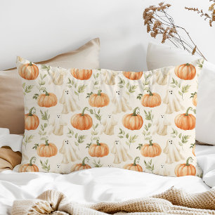 Coussins Décoratifs Mignon Halloween Citrouille Ghost