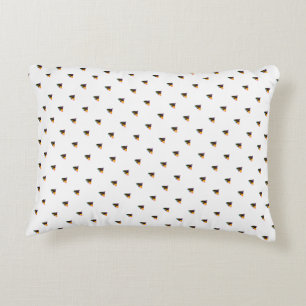 Coussins Décoratifs Mini Bleu Chien Baiser Blanc