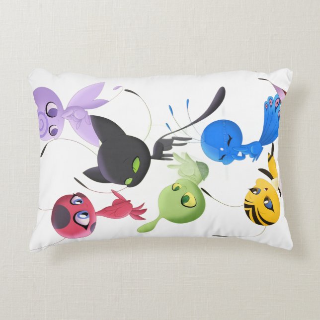 Coussins Décoratifs Miraculous ladybug pillow for kids (Devant)