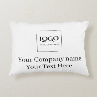 Coussins Décoratifs Modèle de logo personnalisé élégant