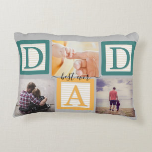 Coussins Décoratifs Moderne meilleur DAD Ever Script Simple3 Photo Col