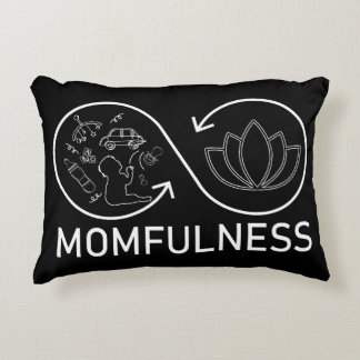 Coussins Décoratifs Momfulness Lotus Infinity Bébé Chaos Dessin au tra