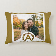 Monogramme d'Artisan Personnalisé A | Cadre en Boi