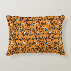 Coussins Décoratifs Monsieur Tickle Motif Orange Tickle