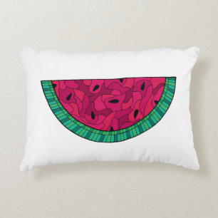 Coussins Décoratifs Mosaïque de pastèque d'été