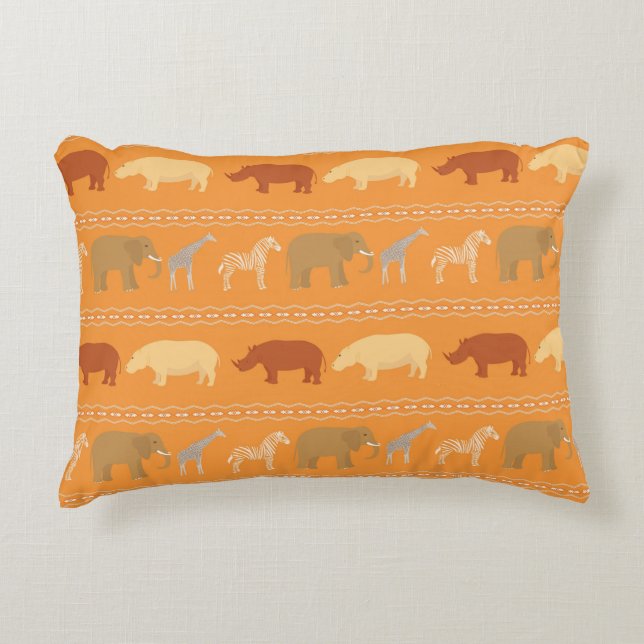 Coussins Décoratifs Motif africain (Devant)
