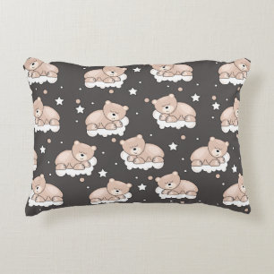 Coussins Décoratifs motif avec le petit sommeil d'ours