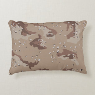 Coussins Décoratifs Motif Camo Brown