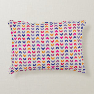 Coussins Décoratifs Motif coloré aztèque de Chevron