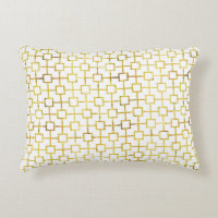 Motif de berceau Géométrique Gold Foil Cats