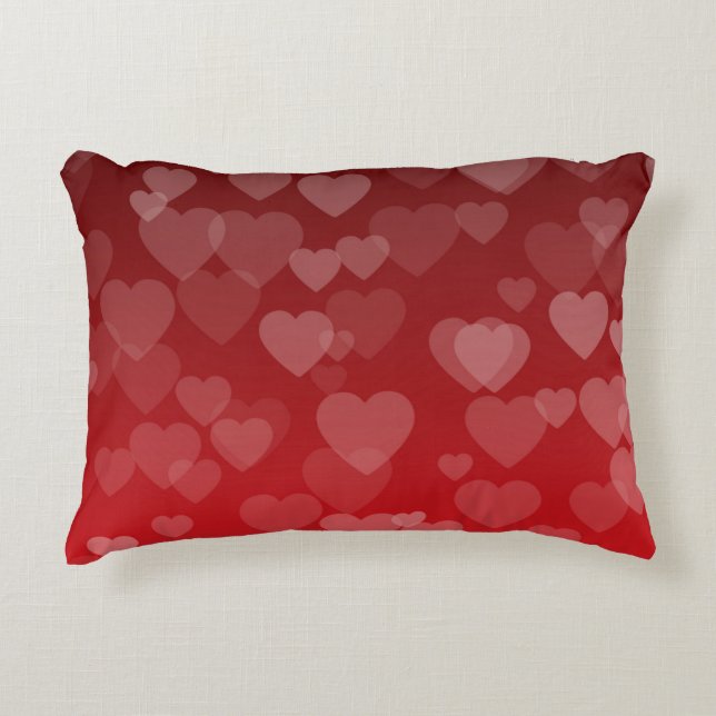 Coussins Décoratifs Motif de coeur 19 (Devant)