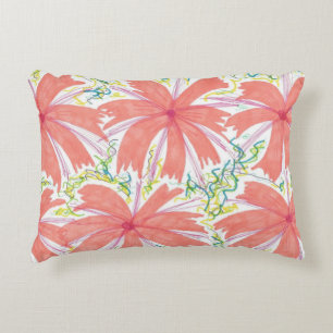 Coussins Décoratifs Motif de fleurs tropicales de Sunburst