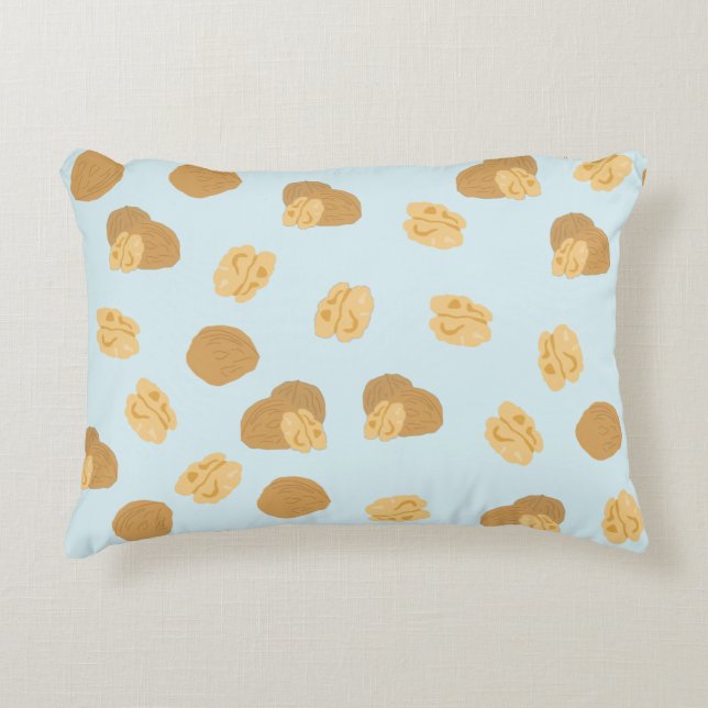 Coussins Décoratifs Motif de noix mignonnes (Devant)