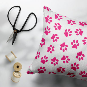 Coussins Décoratifs Motif De Pailles, Paniers De Chien, Pailles Roses