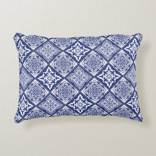 Coussins Décoratifs motif de patchwork vintage abstrait et transparent