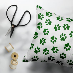 Coussins Décoratifs Motif De Pâtes, Patrouilles De Chiens, Paws Vertes