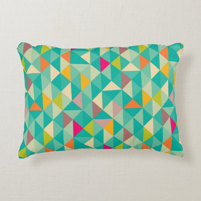 Coussins Décoratifs Motif de triangles (Devant)