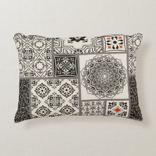 Coussins Décoratifs Motif de tuile islamique Majolica
