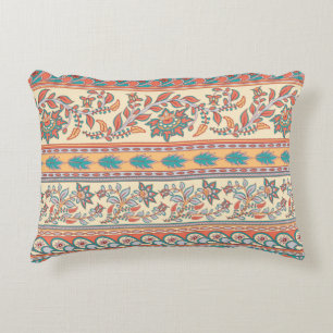 Coussins Décoratifs Motif décoratif sans couture de bordures avec fleu