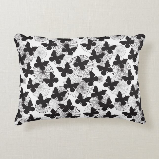 Coussins Décoratifs motif d'un papillon (Devant)