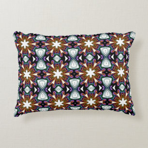 Coussins Décoratifs motif floral kaléidoscope