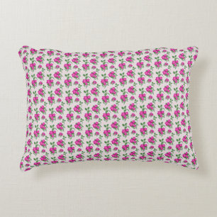 Coussins Décoratifs Motif floral rose sans couture Aquarelle élégant