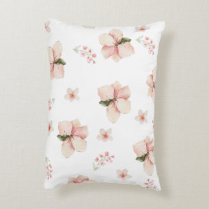 Coussins Décoratifs Motif floral sans couture à l'aquarelle douce