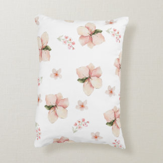 Coussins Décoratifs Motif floral sans couture à l'aquarelle douce