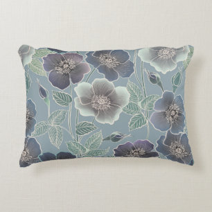 Coussins Décoratifs Motif floral sans soudure. Arrière - plan de fleur