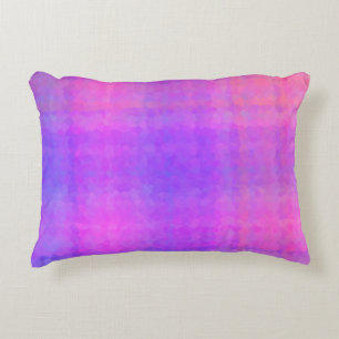 Coussins Décoratifs Motif mosaïque abstrait violet sans couture