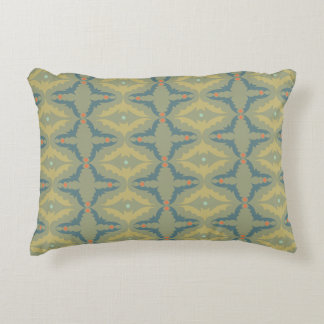 Coussins Décoratifs Motif Rétro Vintage Verdâtre