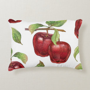 Coussins Décoratifs Motif sans couture avec des pommes rouges. vinique