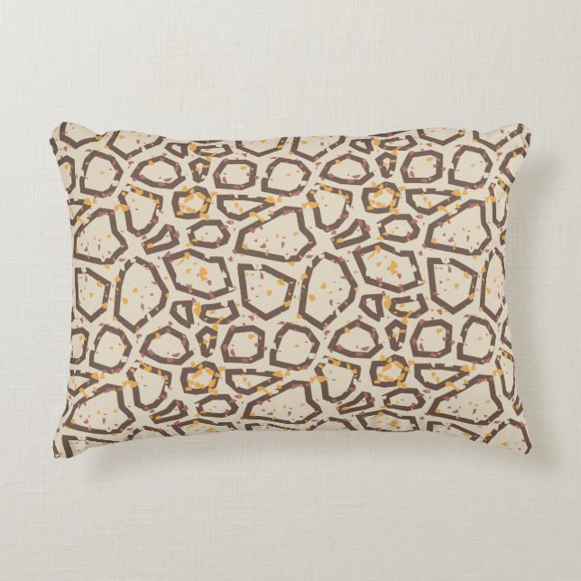 Coussins Décoratifs Motif Terrazzo moderne (Devant)