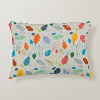 Coussins Décoratifs Motif transparent - Feuilles d'automne vintages Il