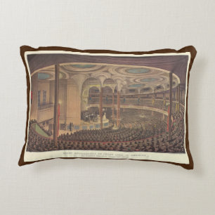 Coussins Décoratifs Musique vintage, Jenny Lind, Chanteur d'opéra suéd